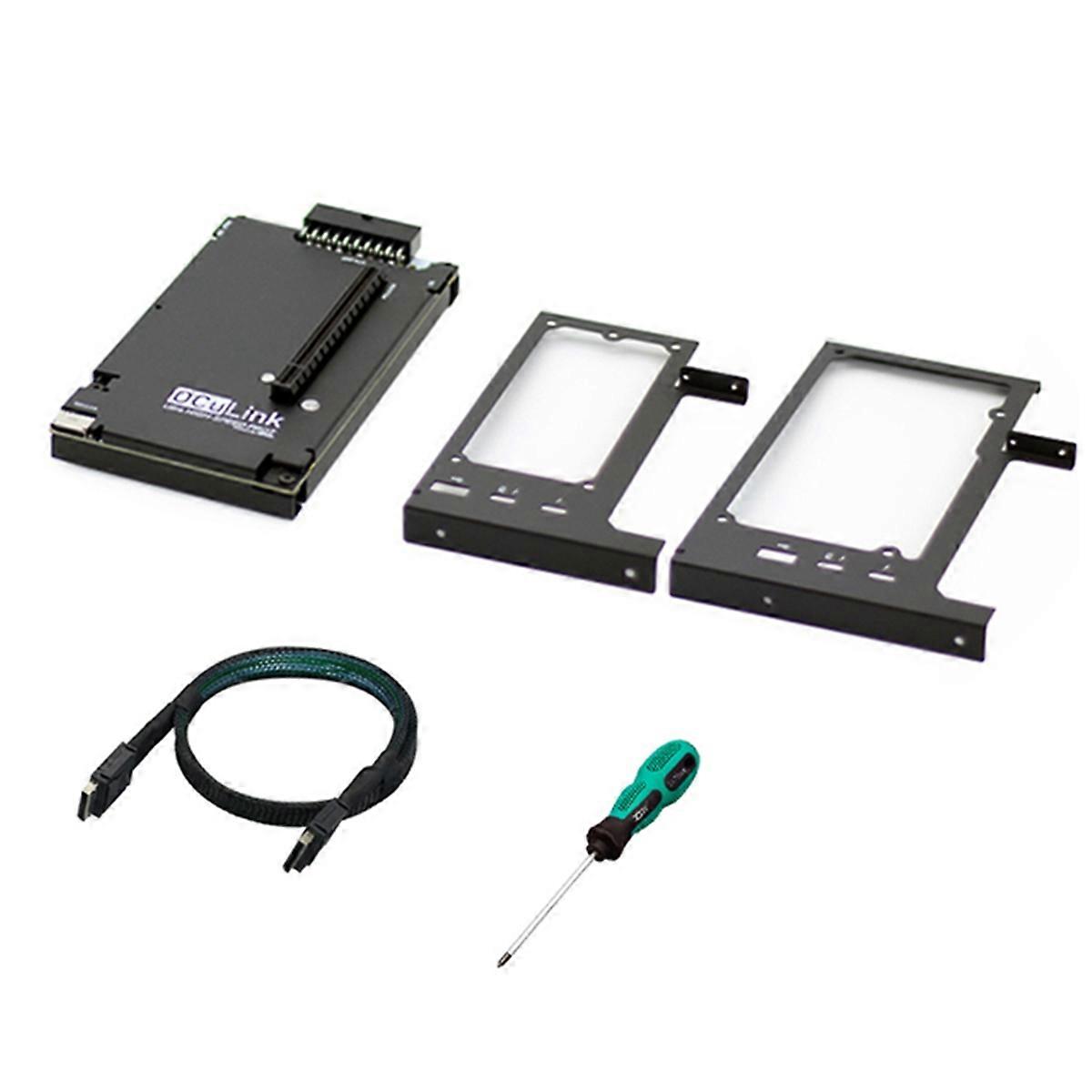 OCuP4V2 OCuLink GPU-docka, NVME M.2 till OCulink-adapter för bärbar mini-PC till externt grafikkort utan