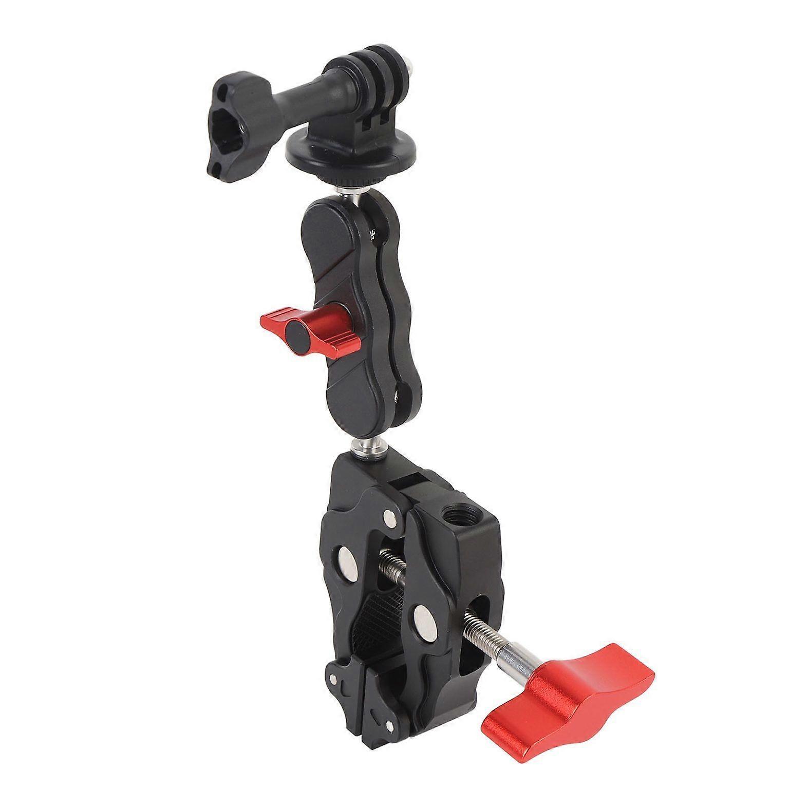 Camera Clamp Mount for Handlebar - Versatile 1/4" Camera Mount Clamp