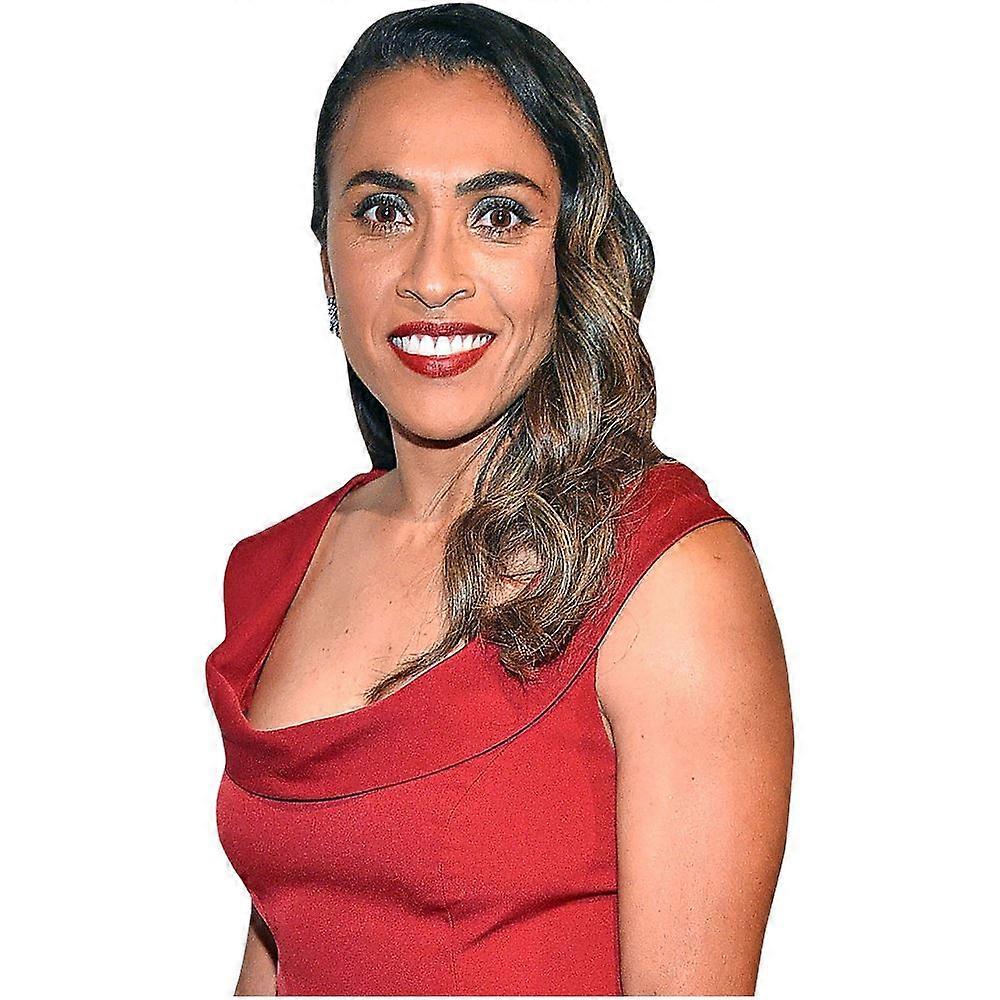 Marta Vieira Da Silva (Red) Half Body Buddy Cutout