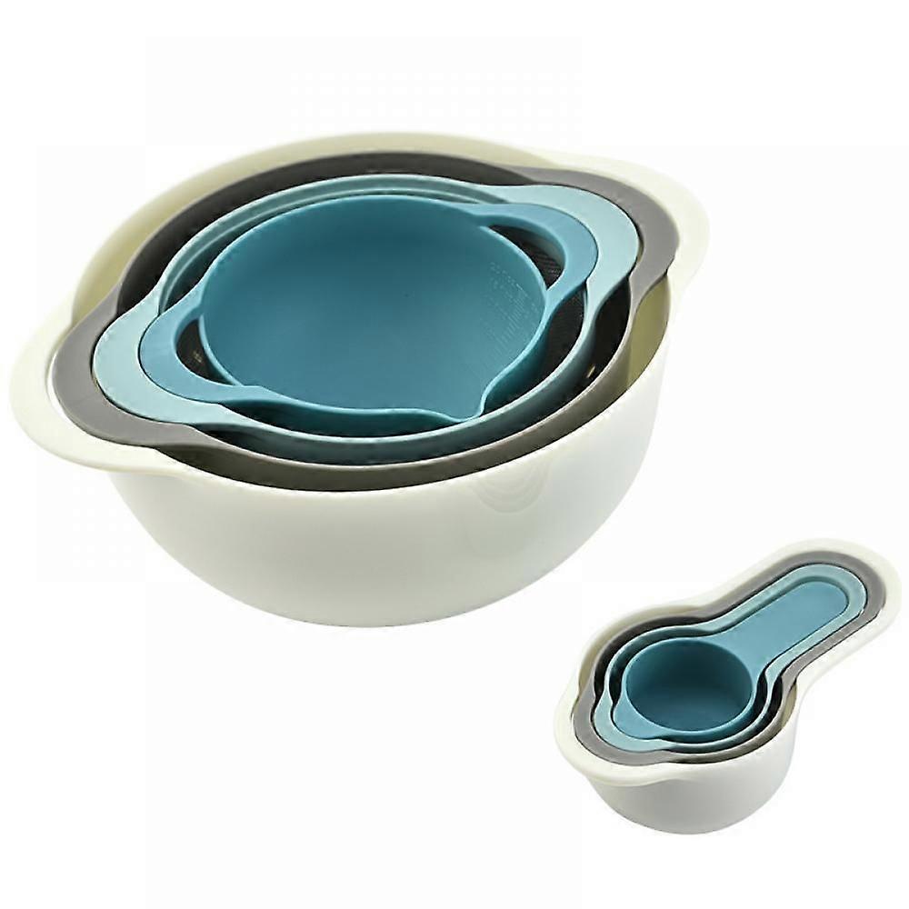 Measuring Cup And Spoon Set, 8-piece Set, Multi-functional Vegetable And Fruit Container, Kitchen Baking And Cooking Measuring Tools