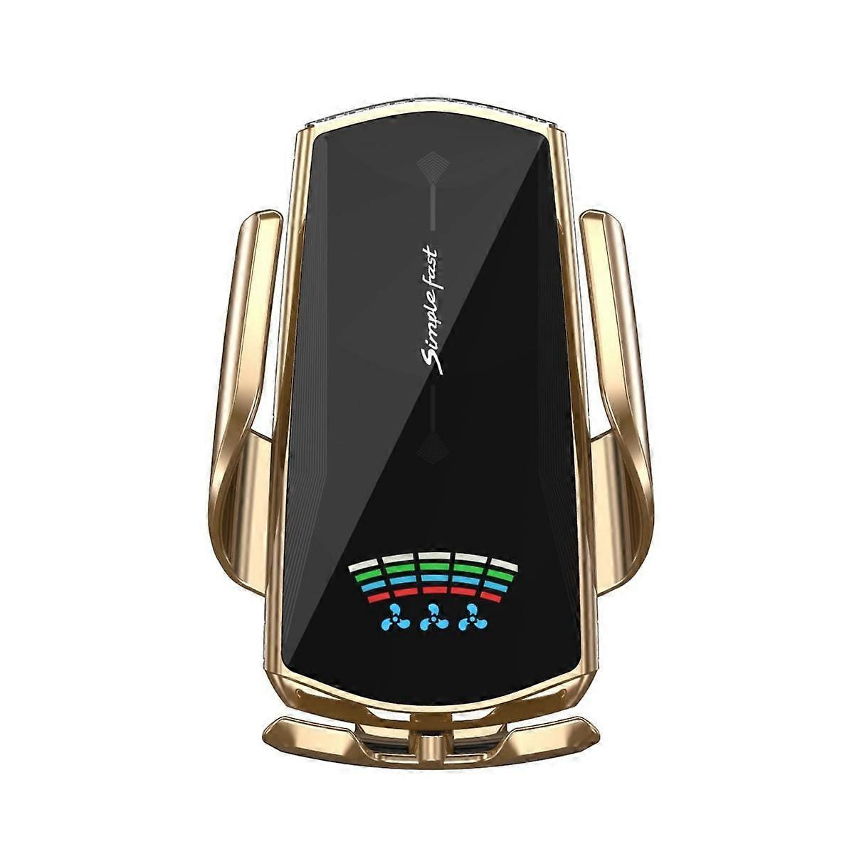 Wireless Car Charger, 10W Qi Fast Charging Auto Clamping Car Dashboard Air Vent Phone Holder for iPhone 11 11 Pro Max Xs MAX XS XR X