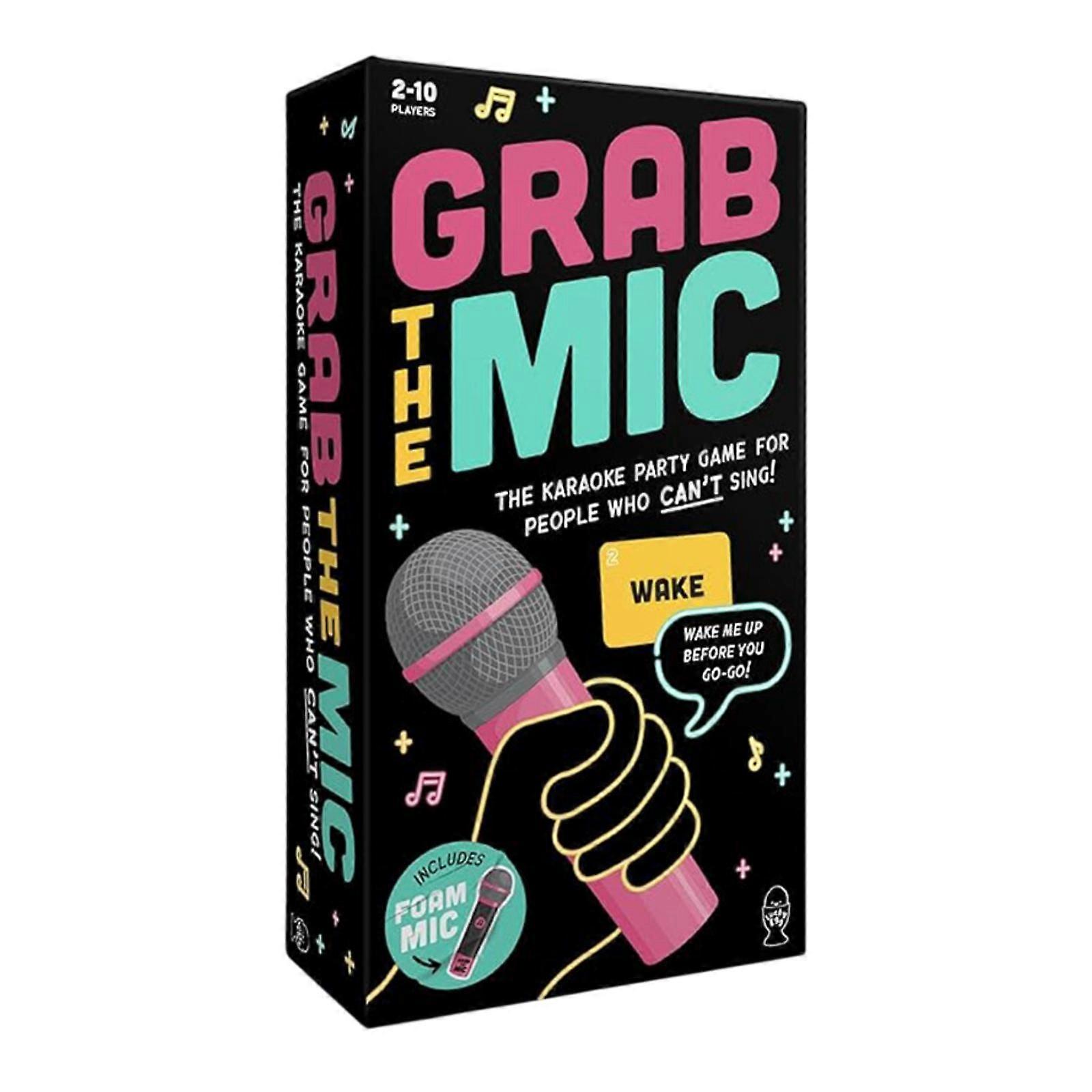 Card Game Board Game for Bad Singers for Gatherings Music Lovers Game Nights