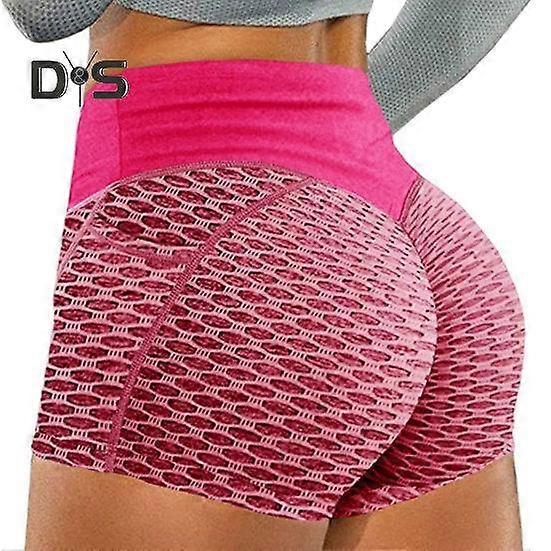 Soft Fitness Shorts Elastic Soft Honeycomb Lady Summer Shorts