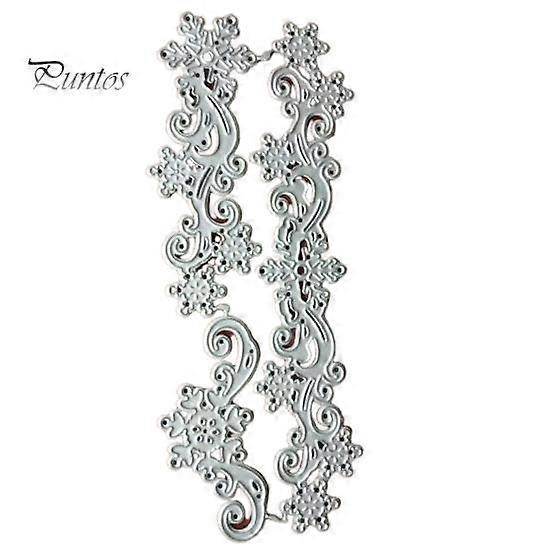 Snowflake Edge Shape Cutting Die DIY Paper Card Craft Stencil Decor Mold