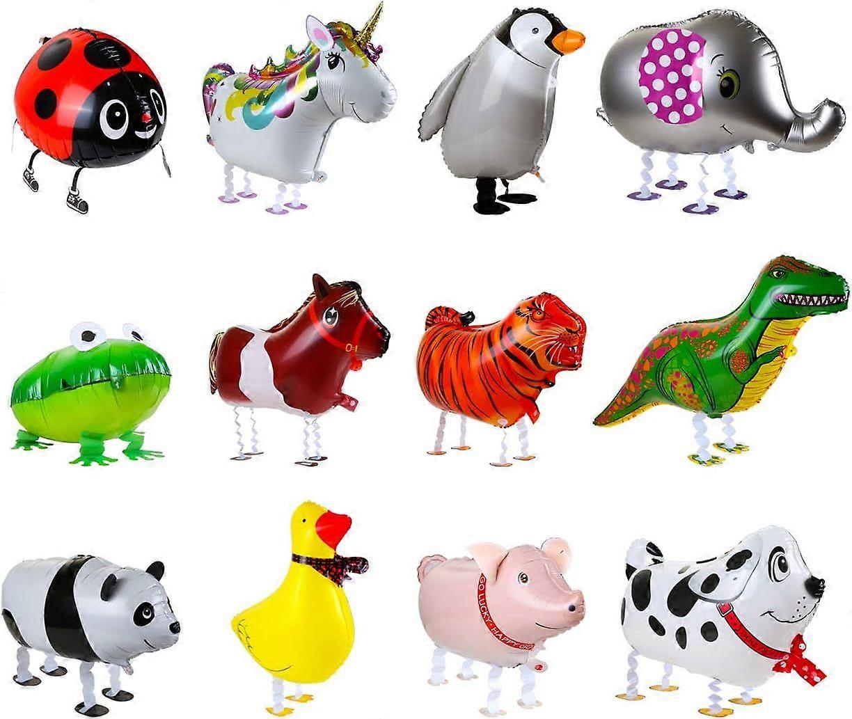 Bouncing Animal Balloons(12PCS)