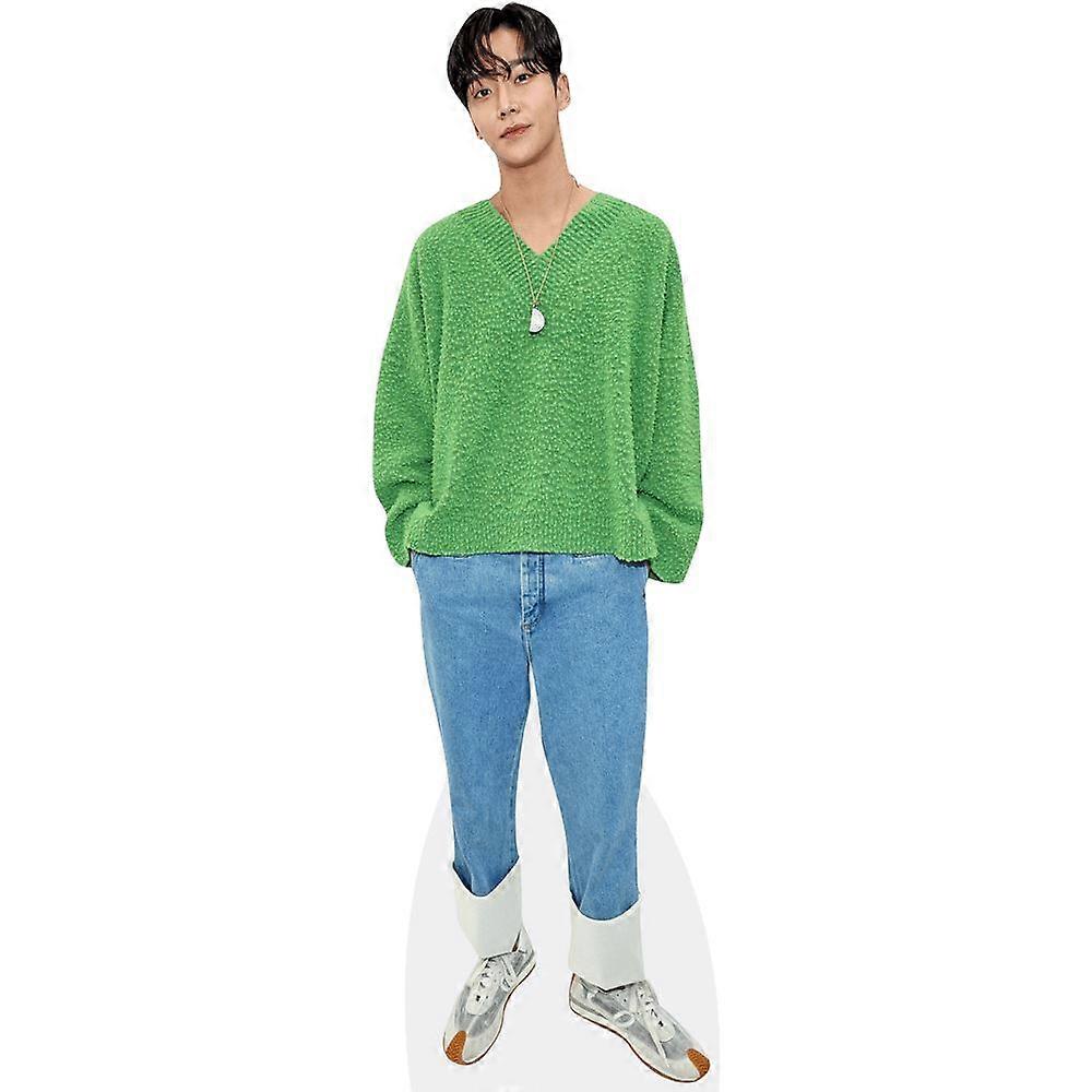 Kim Seok-Woo (Green Jumper) Cardboard Cutout (lifesize OR mini size). Standee. Stand Up.