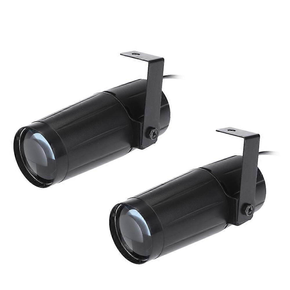 Total 10W LED White Beam Pinspot Light Spotlight Super Bright Lamp Mirror Balls DJ Disco Effect Stag