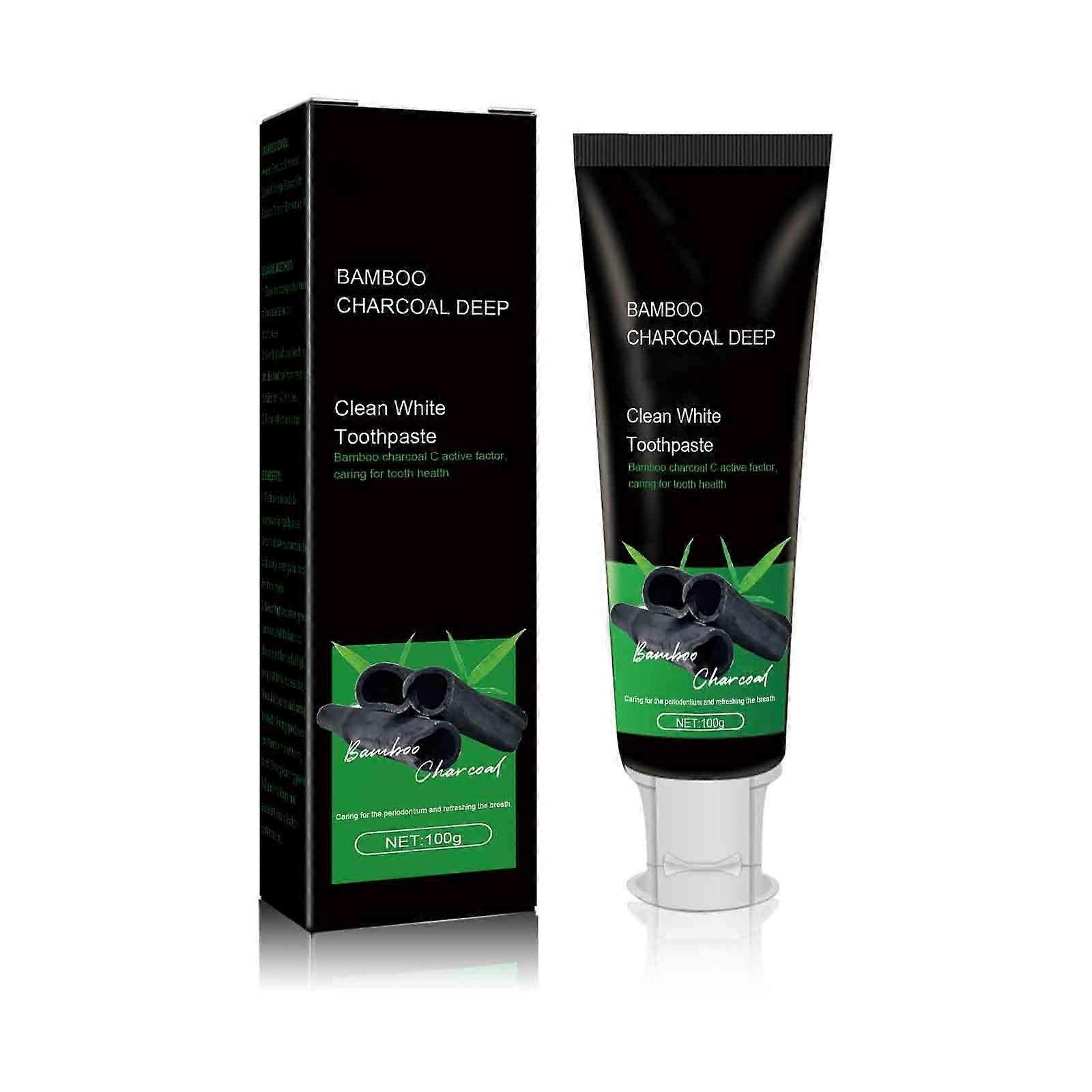 Charcoal Toothpaste, Clean White Toothpaste, Activated Charcoal Toothpaste For Teeth Whitening, Activated Charcoal, Charcoal Toothpast 100g