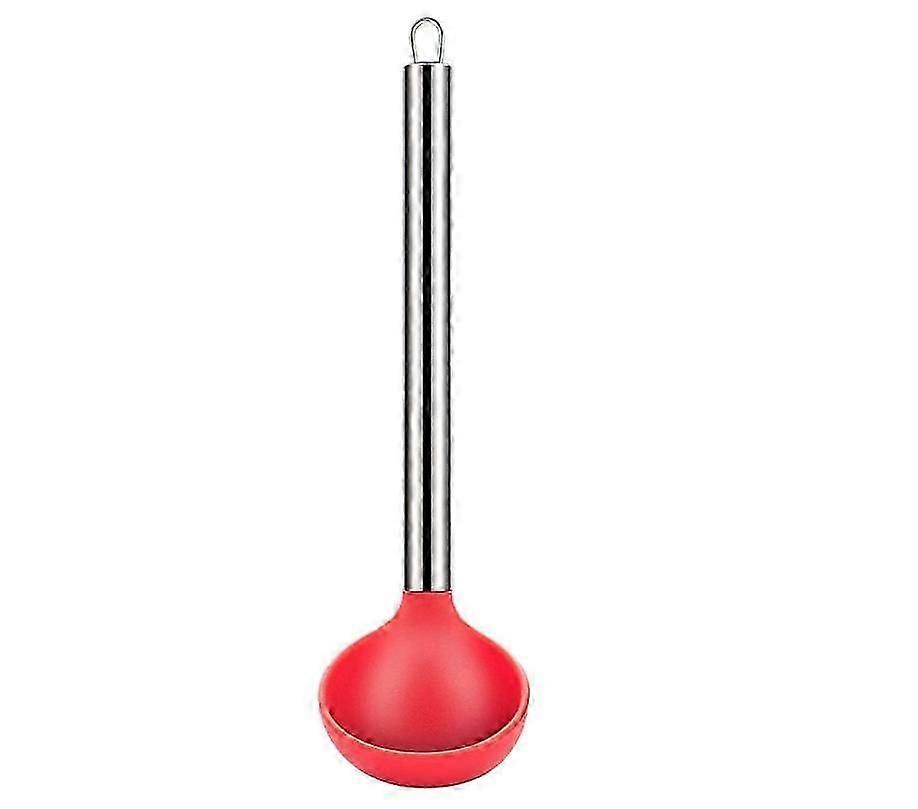 Kitchen Silicone Tools Stainless Steel Handle Silicone Kitchenware (Collander)