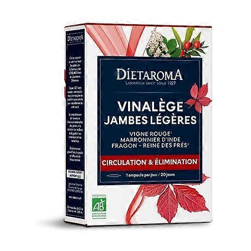 Vinalège double action 20 ampoules