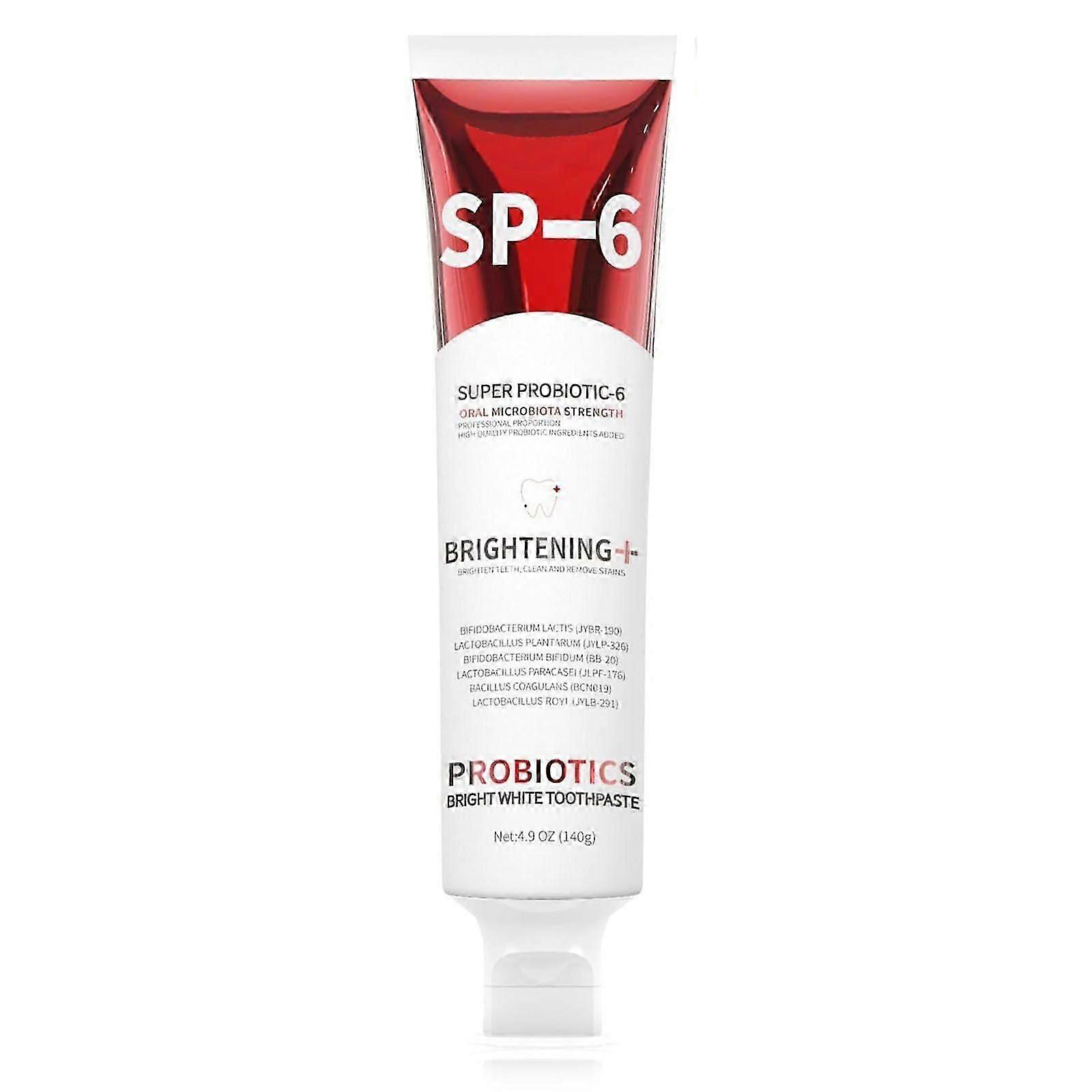 Sp-6 Toothpaste, Sp-6 Probiotic Toothpaste, Sp-6 Probiotic Whitening Toothpaste, Fresh Mint Flavor Sp-6 Toothpaste, Fresh Breath