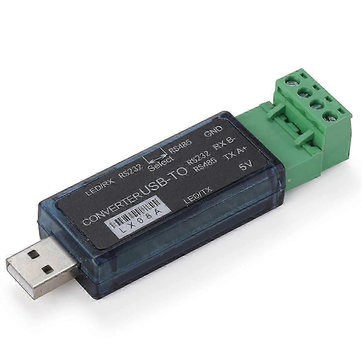 LX08A USB to 485,USB to RS232 485 Double Function Converter TwoWay Transparent Transmission 500m Serial Cable