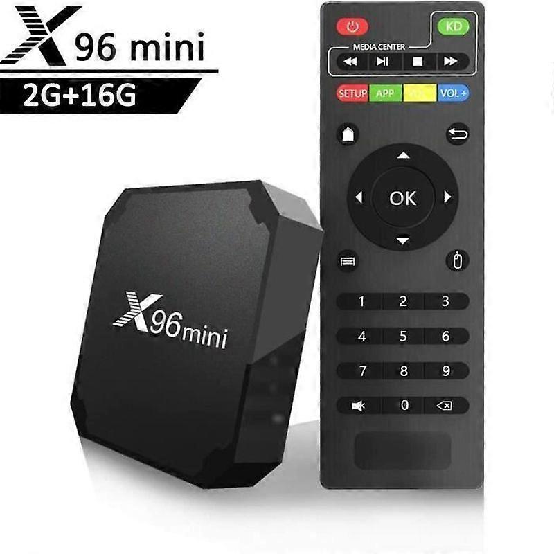X96 MINI TV BOX 2GB + 16GB Android 90 Multi-Core 64bit 4KHD 24G