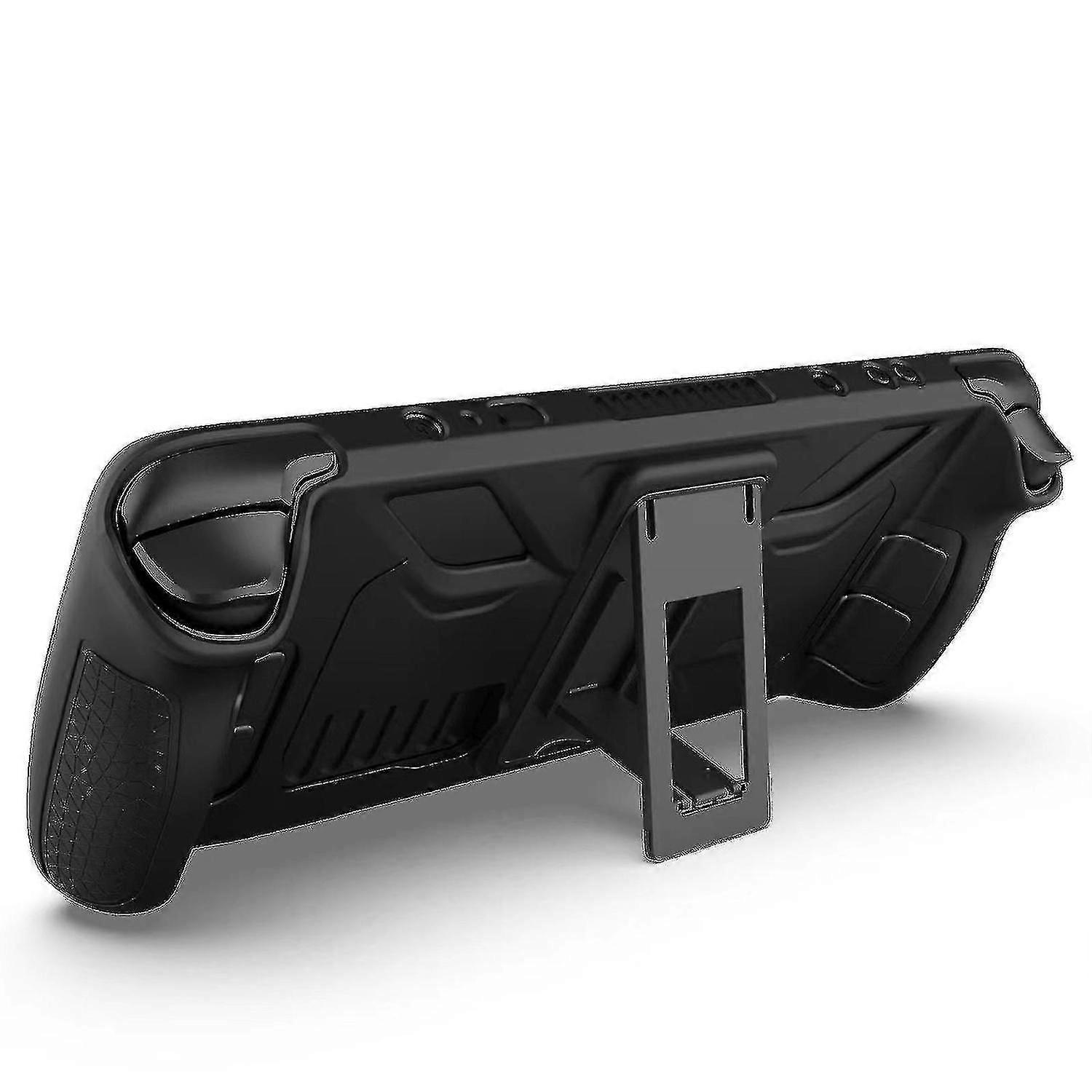 Steam Deck Case with Kickstand, Stand Base Accessories Protector for Steam Deck Console, Stream Deck