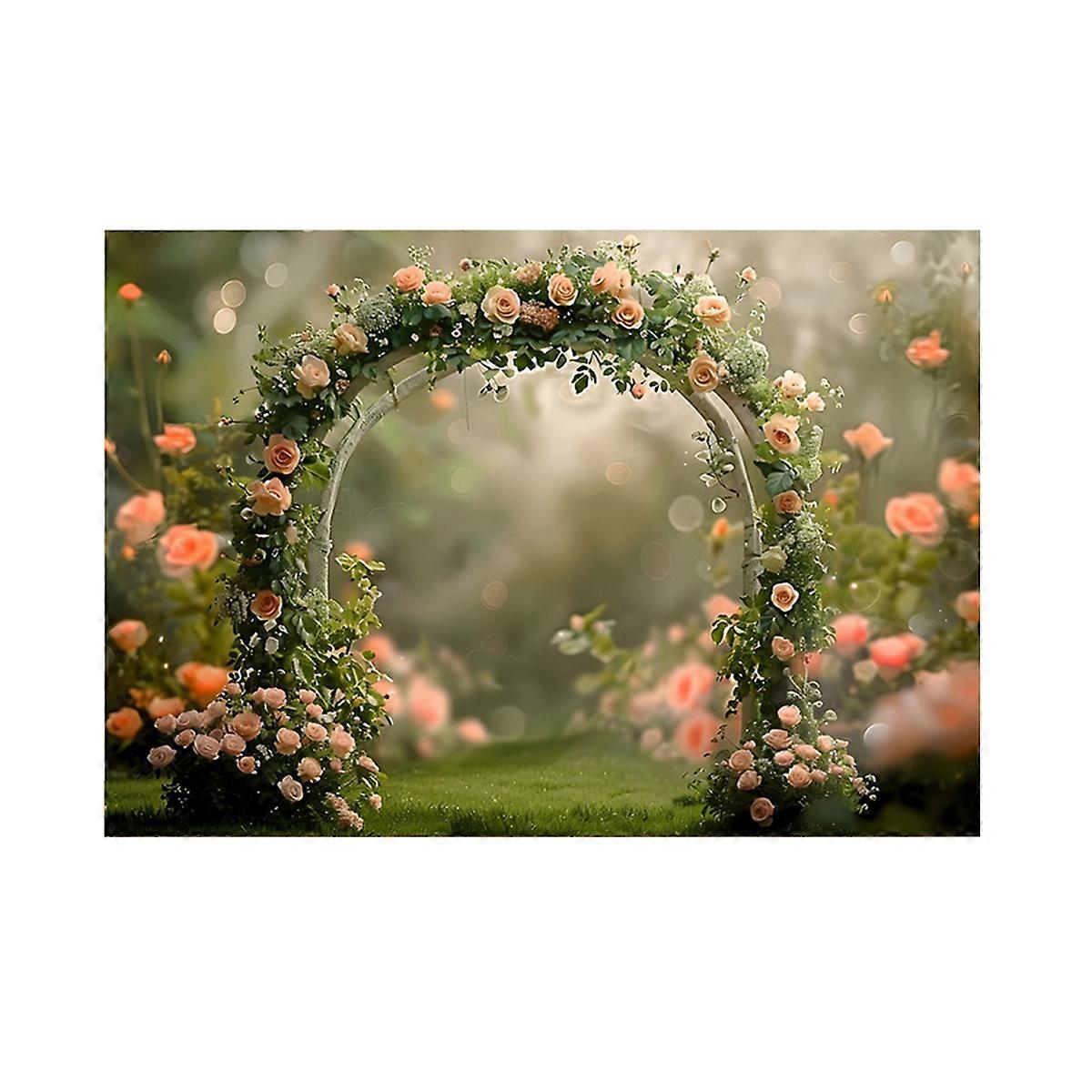 Scenery Wedding 3D Party Holiday Portrait Photography Backdrops,D