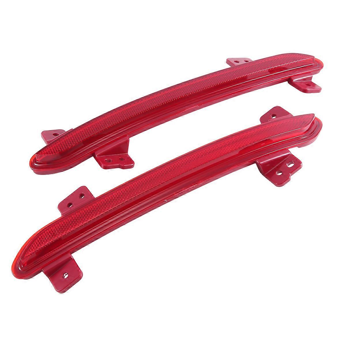1Pair Car LED Rear Bumper Light Reflector Light For F7