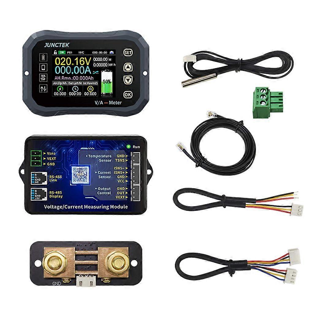 KG-F Coulometer μπαταριών 100A 10V-120V Coulomb μετρητής μπαταρίας ελεγκτής δεικτών μπαταριών