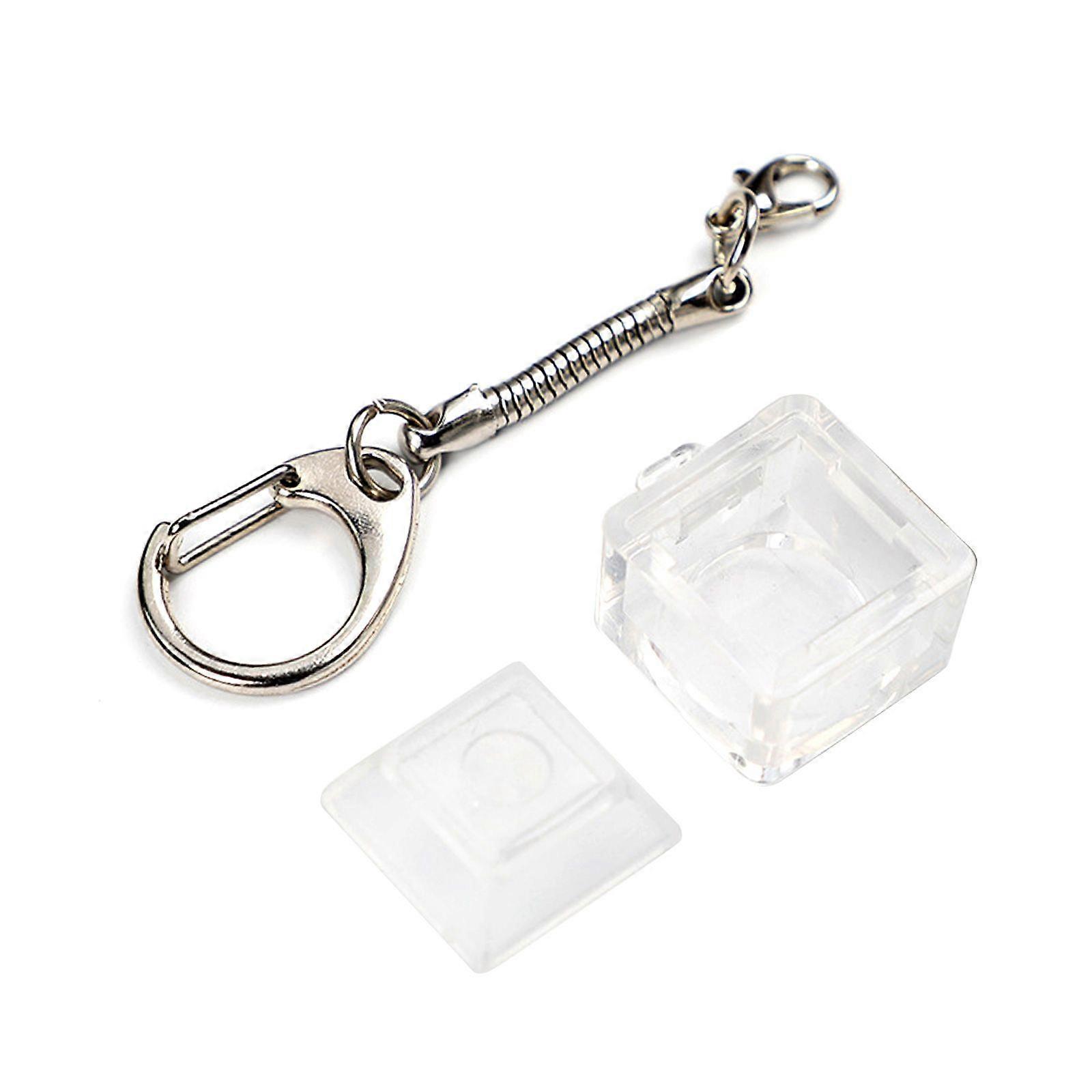 1PC Switches Tester Dust-Proof Translucent Keychain for Mechanical Keyboard