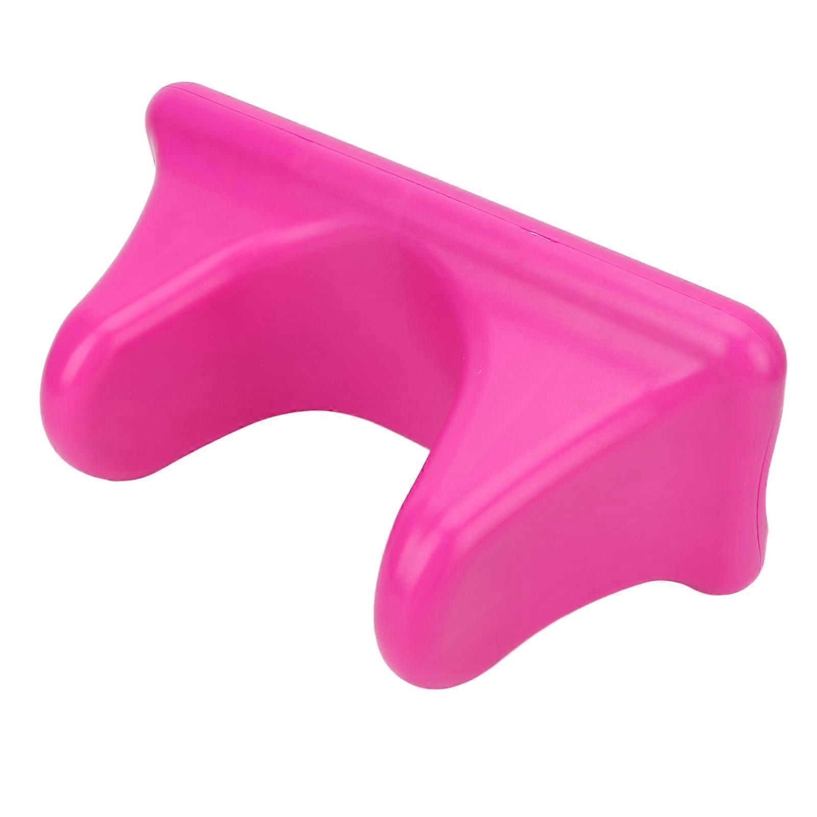 Deep Tissue Muscle Release Tool Mini Handheld Portable Multifunctional Finger Mimic Massager for Hip Flexor Back Leg Pink 
