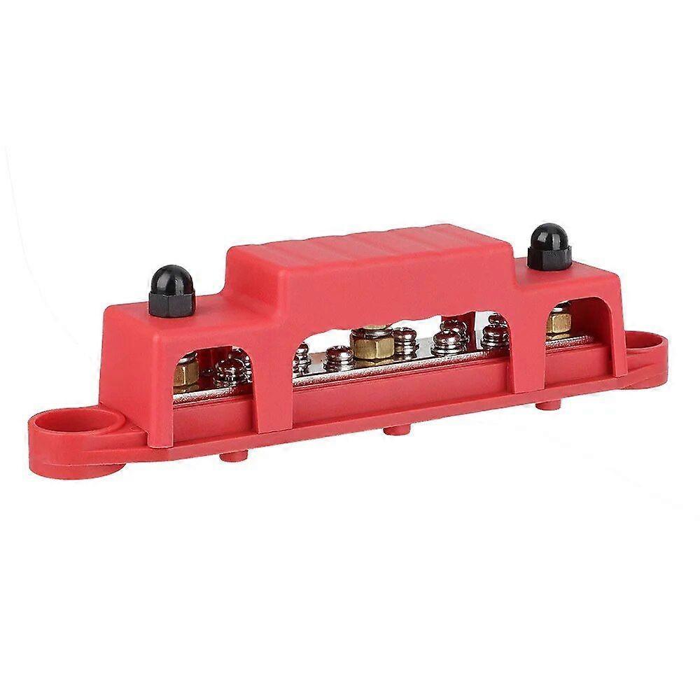 Heavy Duty 150A BusBar Block Power Distribution Terminal Block 10 Terminal Screws Bus Bar for Camper Car Boat Marine Caravan RV