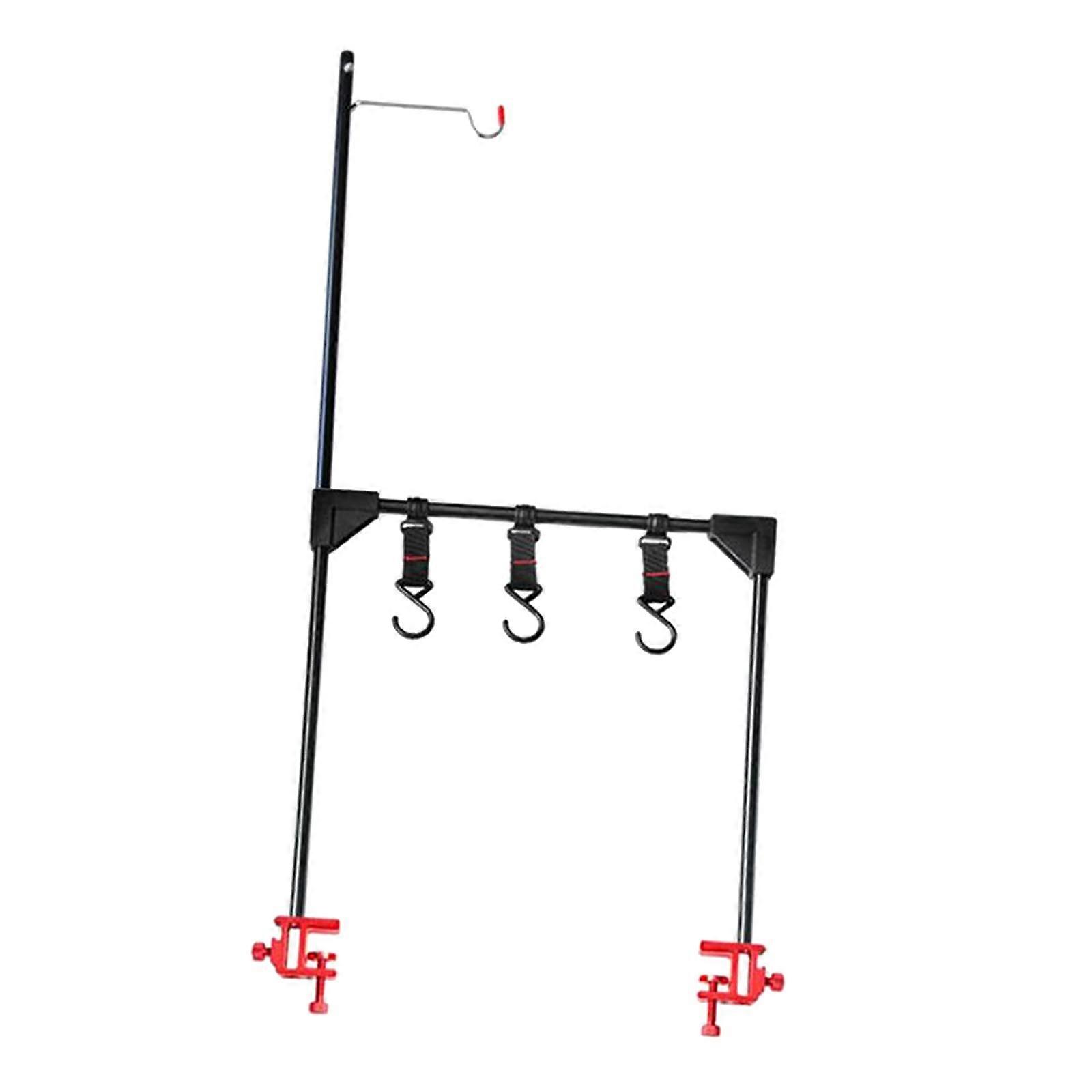 Camping Lantern Stand Hanging Rack Detachable Tent Lamp Stand Hanging Poles Hanger Stick Holder