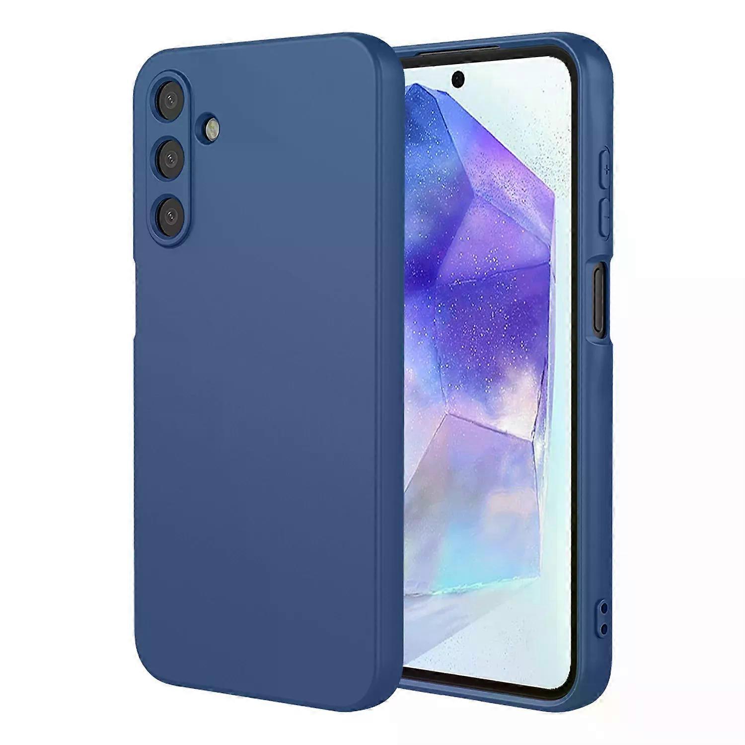 Flexible Liquid Silicone Protective Case for Samsung Galaxy A15 5G A25 A35 A55 A05 A05S A14 A24 A34 A54 Anti-Shock Anti-Slip and Water Resistant
