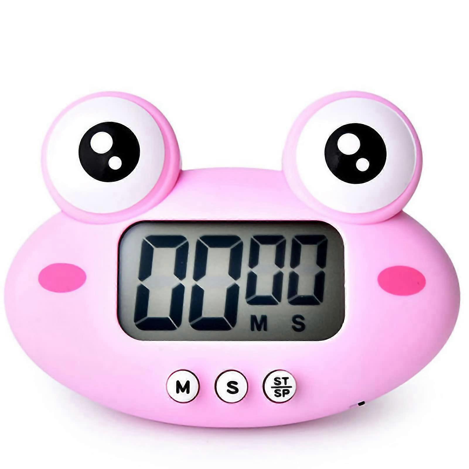 Cute Digital Kitchen Timer, Small Timaries Cartoon Animal shape Digital Kitchen Countdown Timer The Timer of the Countre Timer Cooking Timer (04)