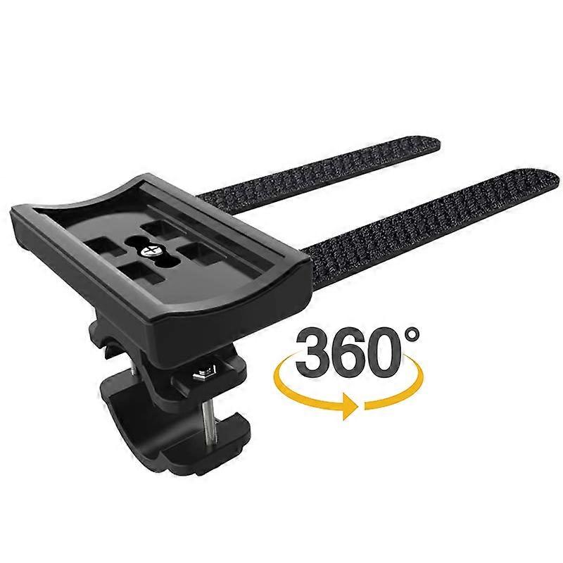 Bicycle Thickened Fixed Light Bracket 360 Degree Rotation Version