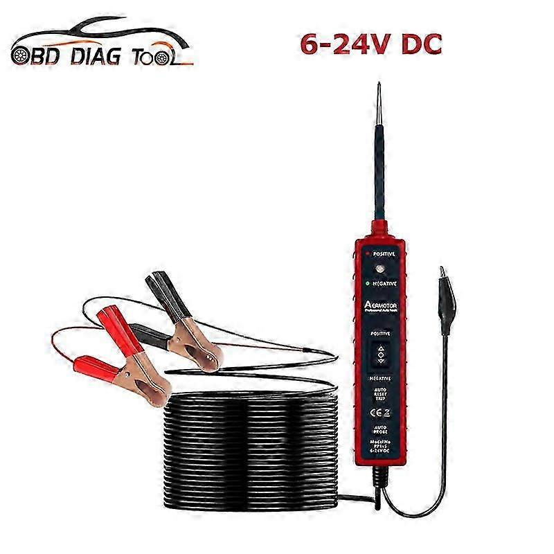 Newest 6v 12v 24v Dc Car Truck Voltage Circuit Testerpower Probe Led Digital Display Auto Repair Diagnostic Tool