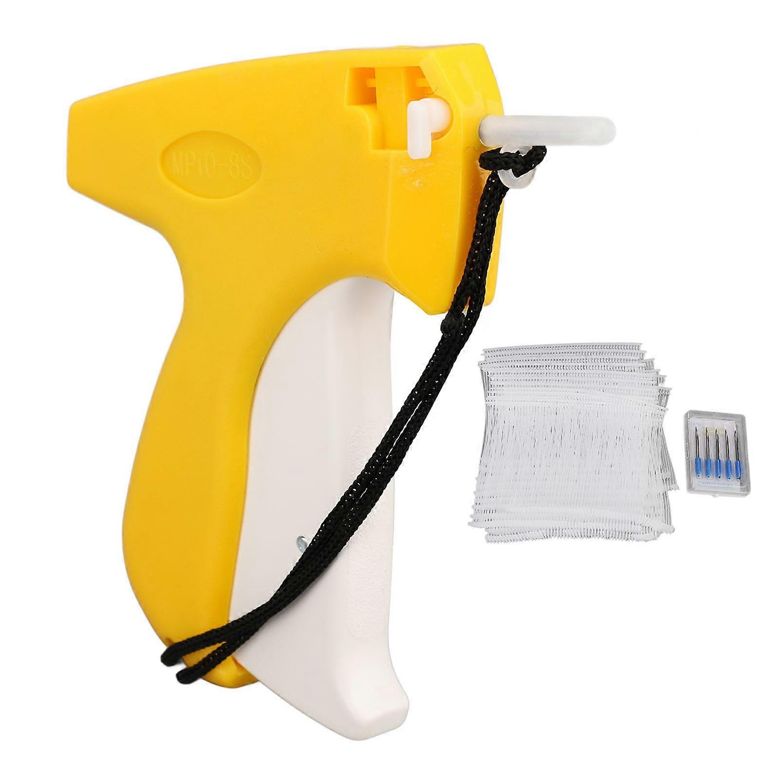 Tagging Gun Set with 1000pcs 7.5cm Plastic Pins 5 Needles for Wool Linen Cotton Polyester