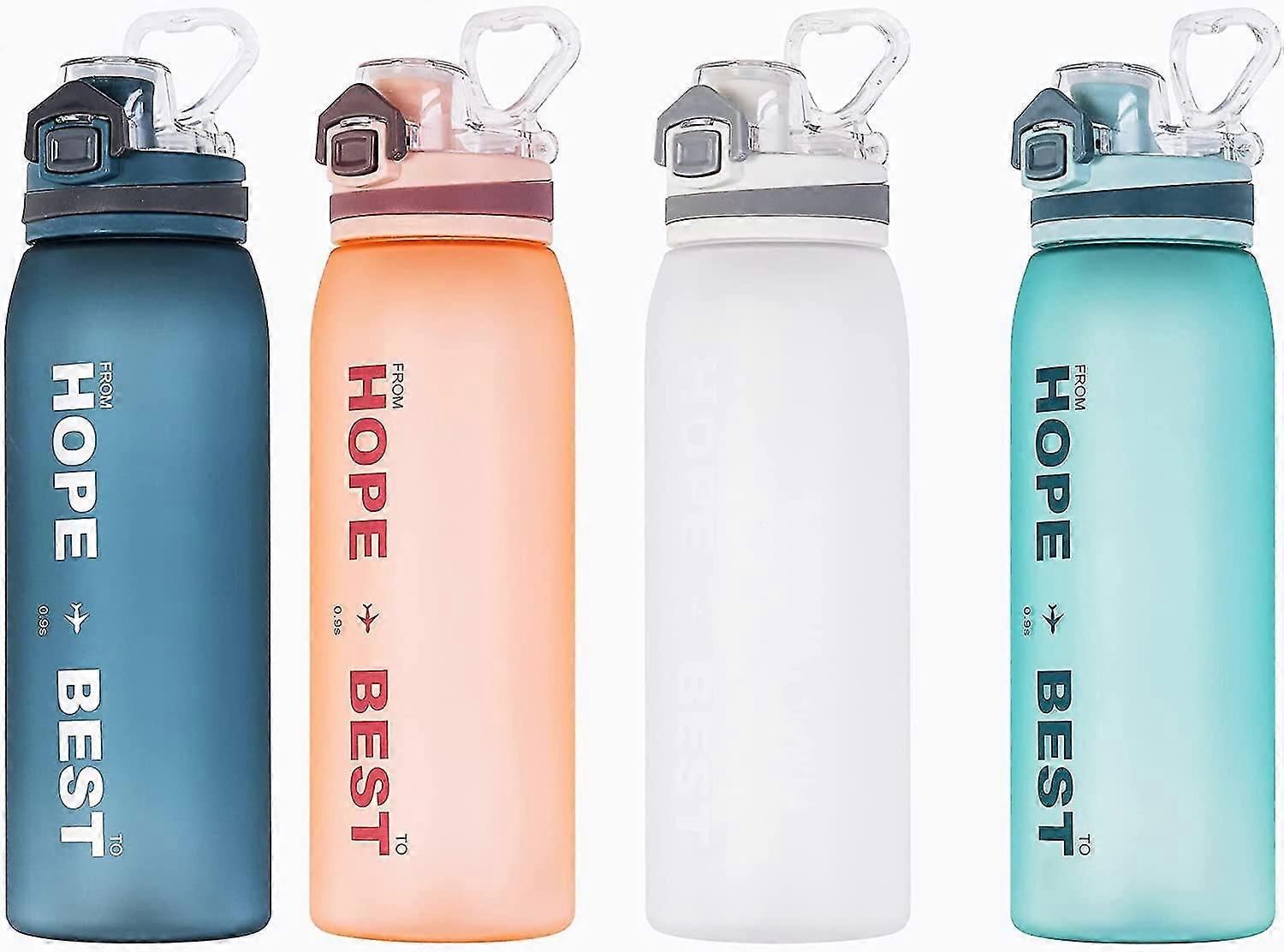 Getränke Flasche Wasserflaschen Gym 900ml (weiß)