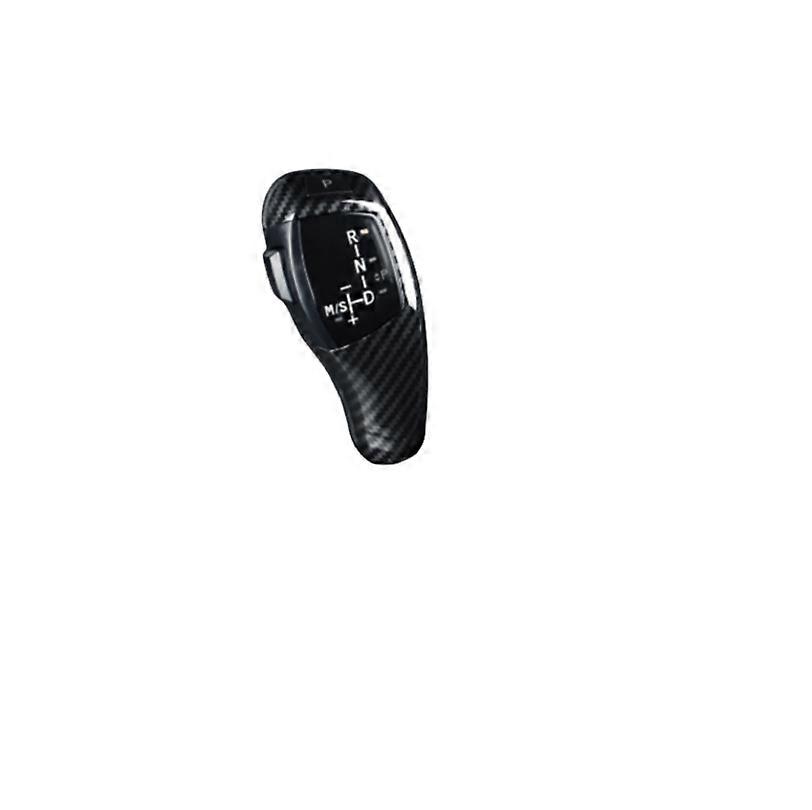 Shift Knob LED Shift Car LED Electronic Shift Head Gear Shift Head for BMW E81 E90 (E81X1Z4-Carbon Fiber)