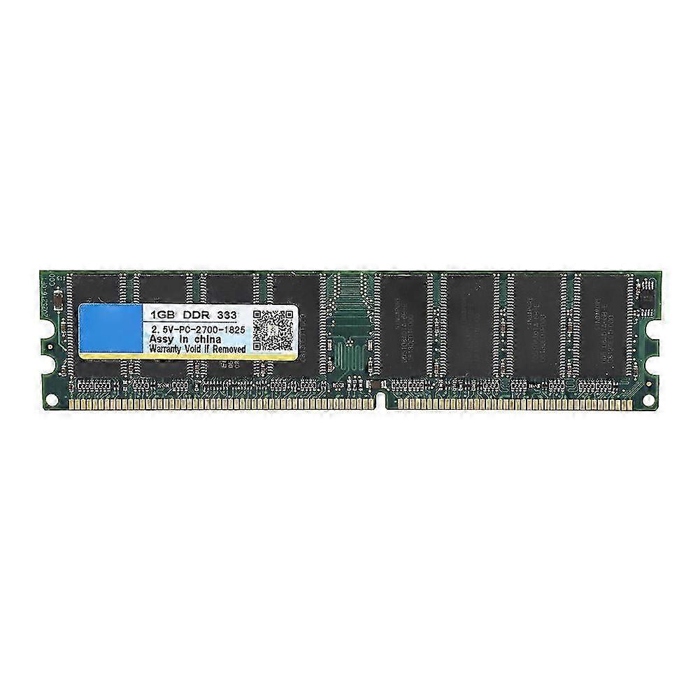 Memoria RAM completamente compatibile con il desktop, 1G DDR 333MHZ 2.5V 184Pin