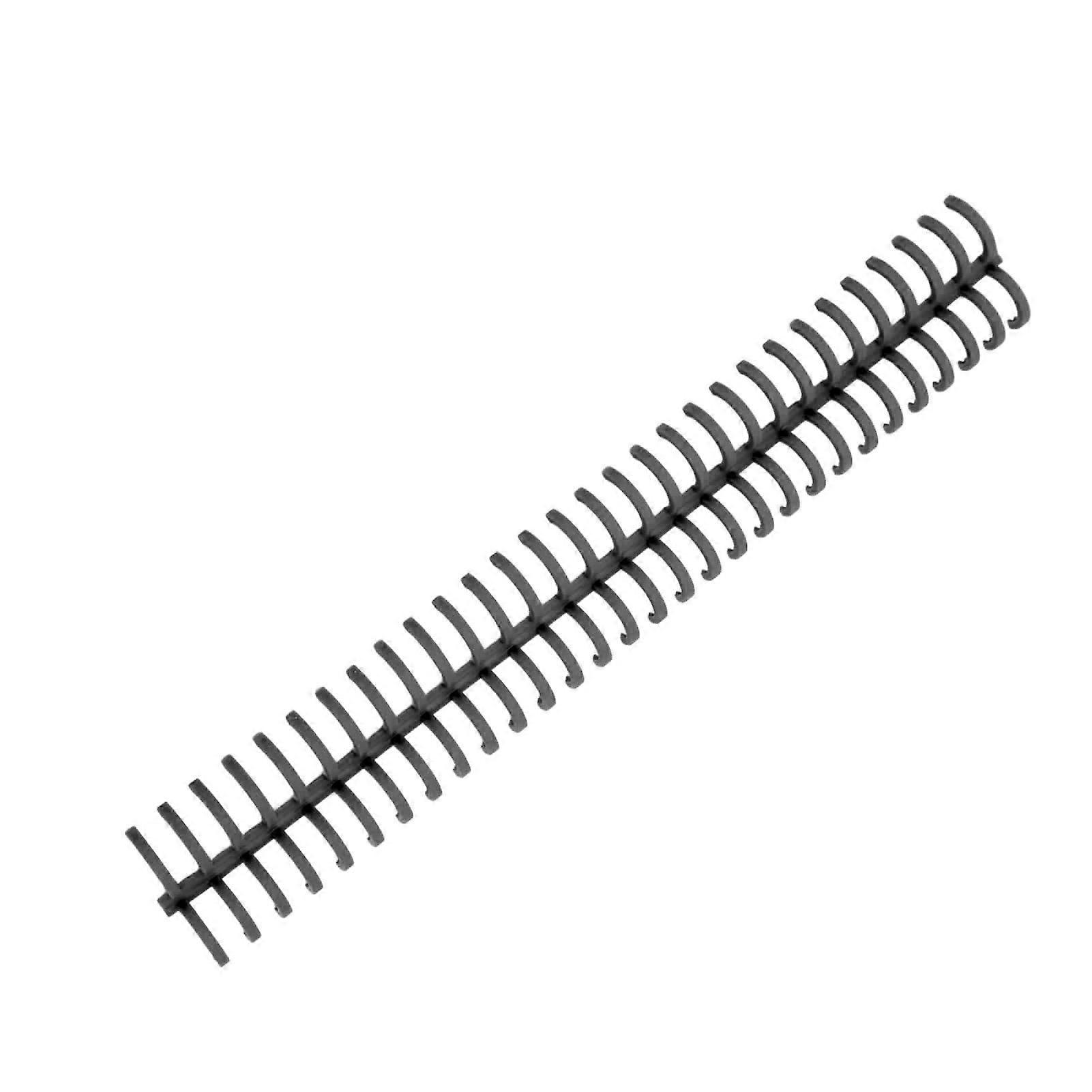 10Pcs Spiral Binding Coil 130 Sheet Capacity Spine Comb 30 Holes 16mm Diameter Set Kit