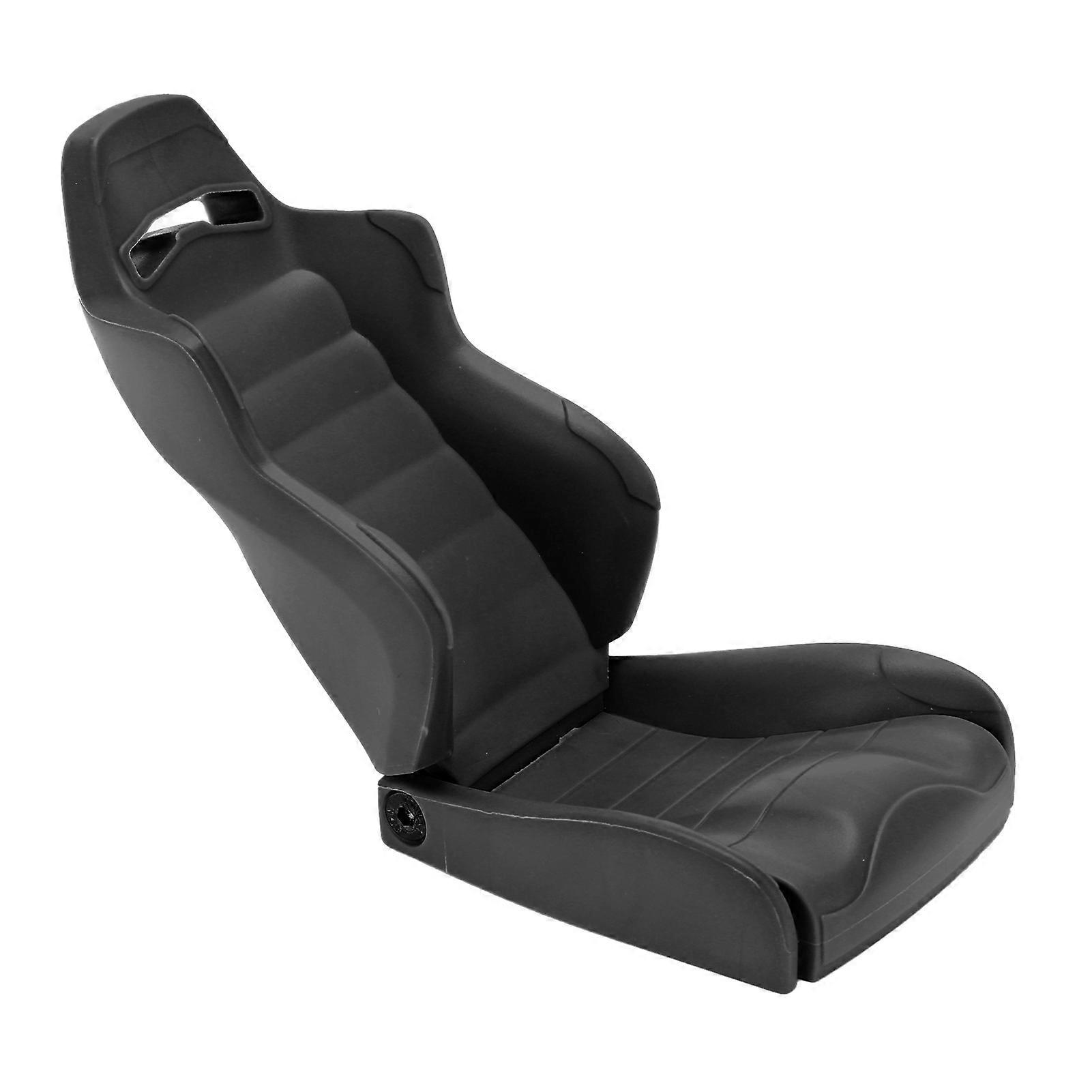 Hard Plastic Car Seats Remote Control Crawler Car Realistic Simulation Seat for DIYBlack Plastic Simulation Driving Seat