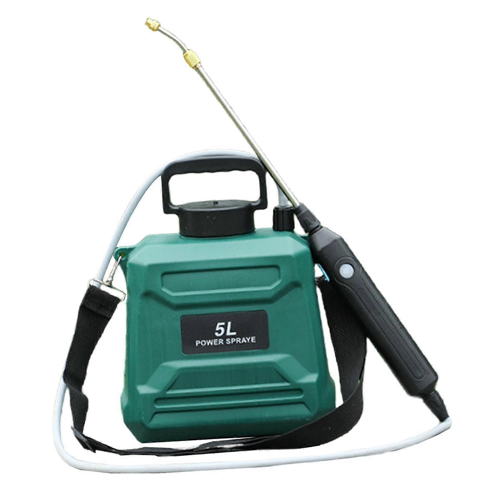 Electric Sprayer with Rechargeable Handle with Shoulder Strap Adjustable Nozzle