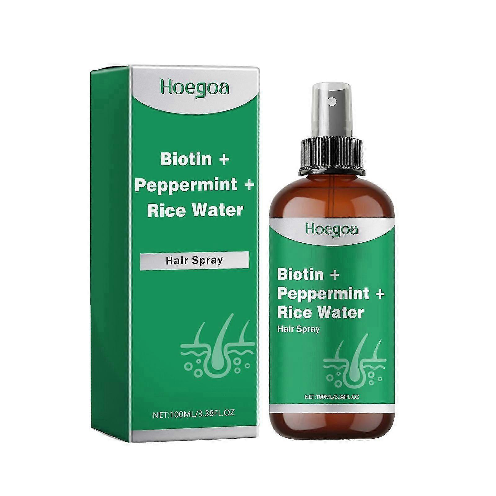 Biotin Peppermint Rice Water Hair Spray