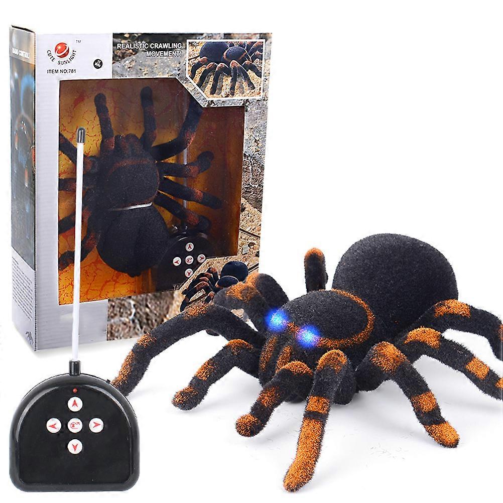 Remote Control Toy Realistic Spider Figures Funny Prank Joke Scare Gag Gifts for Halloween Christmas Party Ddecor