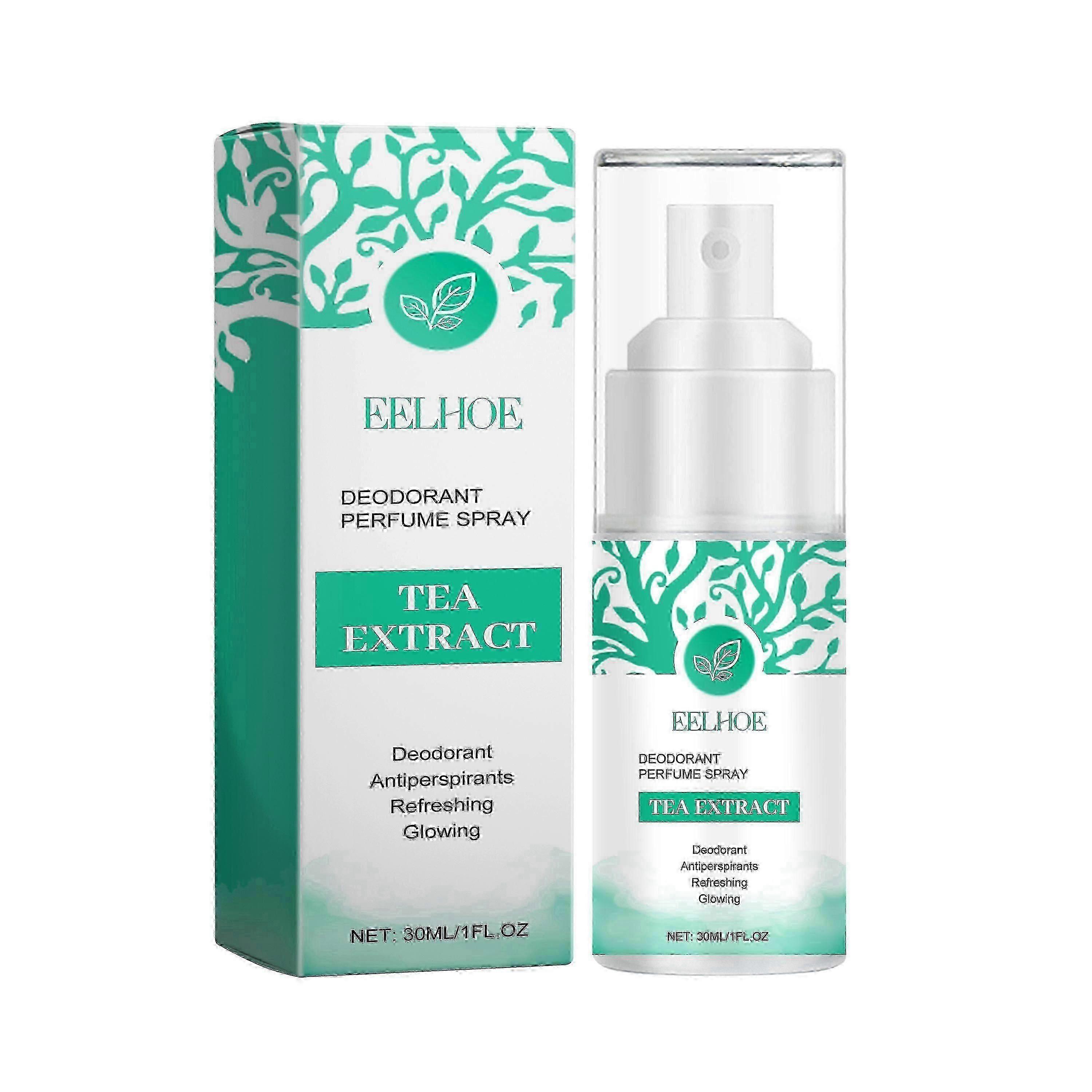 Thé vert Aisselles Déodorant Spray, Déodorant Léger Longue Durée Déodorant Déodorant Rafraîchissant Spray