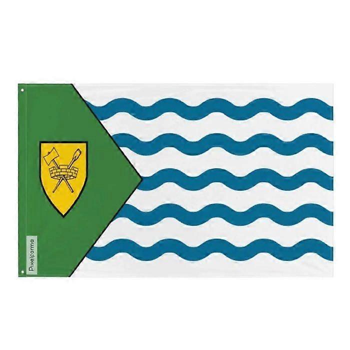 Flag North Vancouver – 160 x 240 cm – Polyester – Metal eyelets – Durable