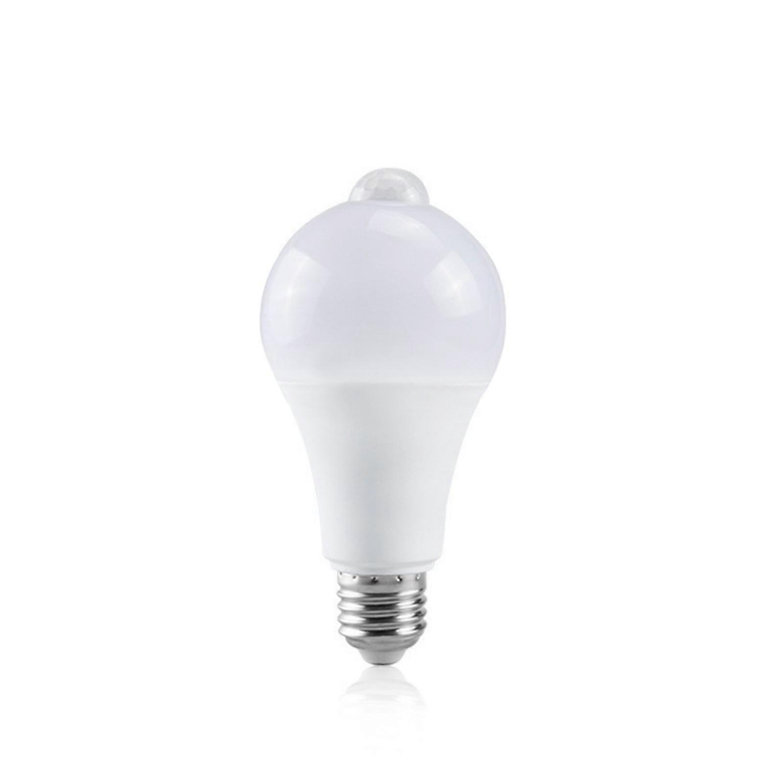E27 Motion Activated LED Light Bulb 85-265V 18W/20W PIR Motion Sensors Dusk Security Bulb Auto On Off LED Bulb Warm white