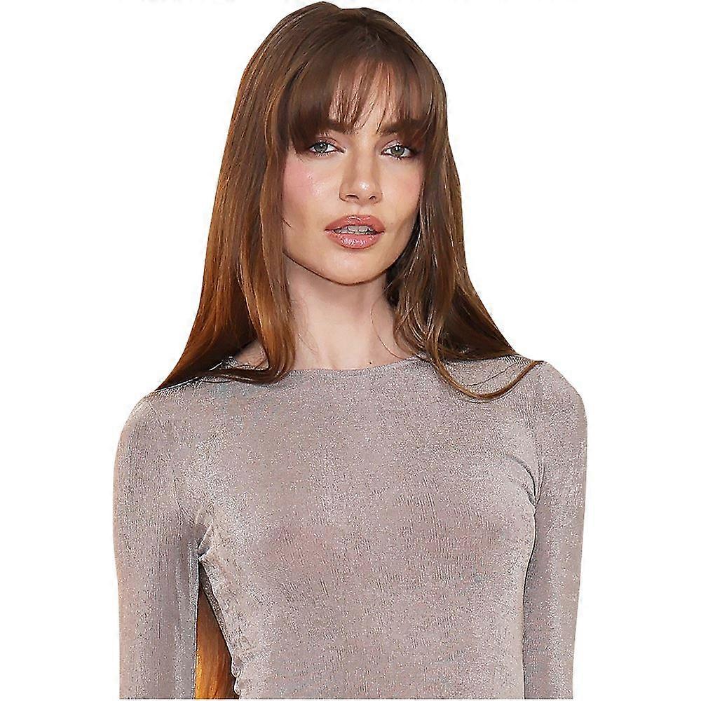 Mara Lafontan (Grå Klänning) Halvkropp Buddy Cutout