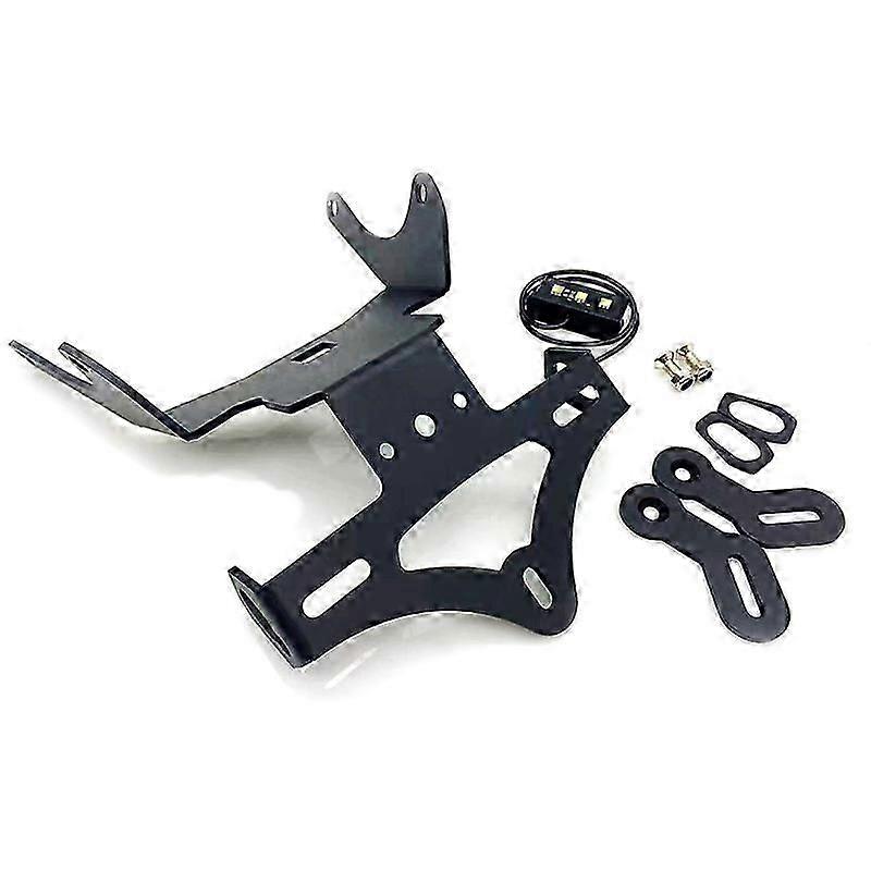 For Honda Cbr650r Cb650r 2021 2022 License Plate Holder Rear Tail Frame Fender Eliminator Bracket Kit With Led Light