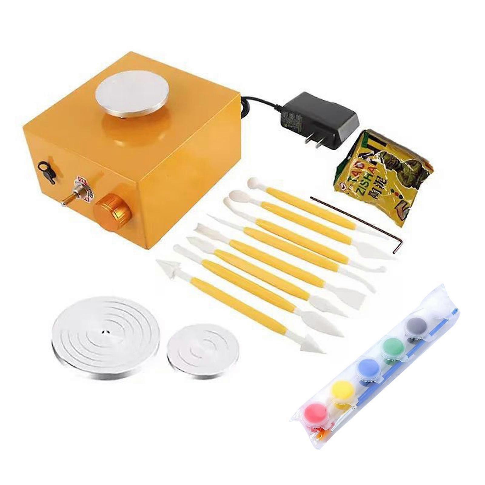 Pottery Wheel Machine Electric Clay Machine Trimming Wheel Clay Making with