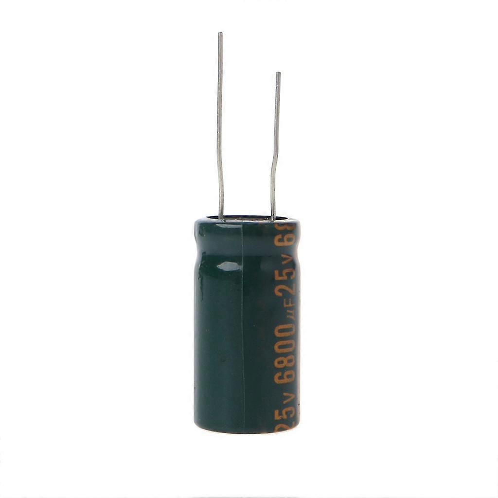 25V 6800uF Capacitance Electrolytic Radial Capacitor High Frequency Low ESR