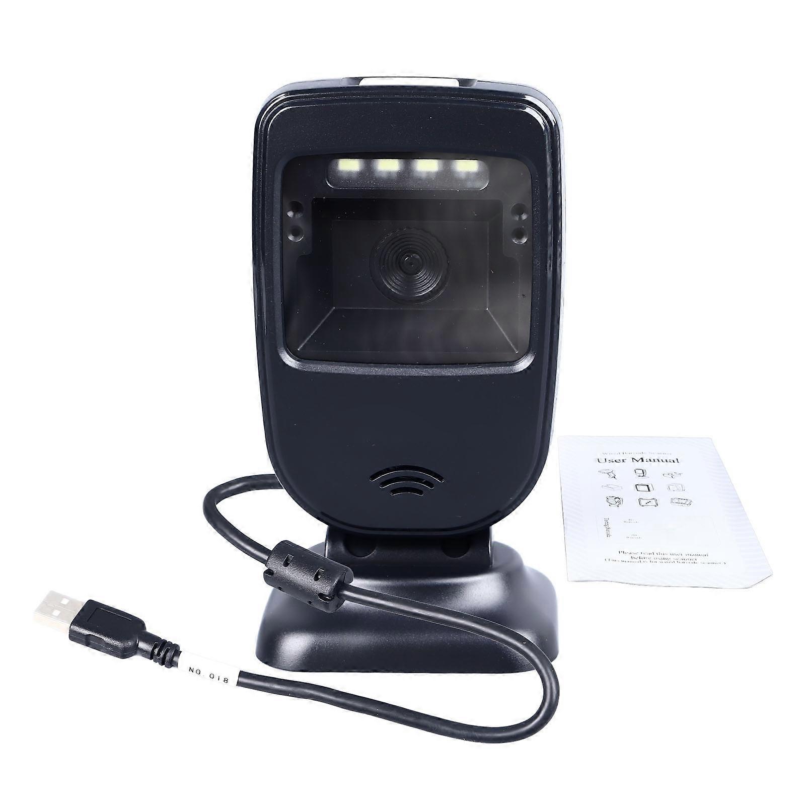 Scanner de codes-barres multifonctionnel, précis et efficace, lecteur de codes-barres pour hôpitaux et supermarchés