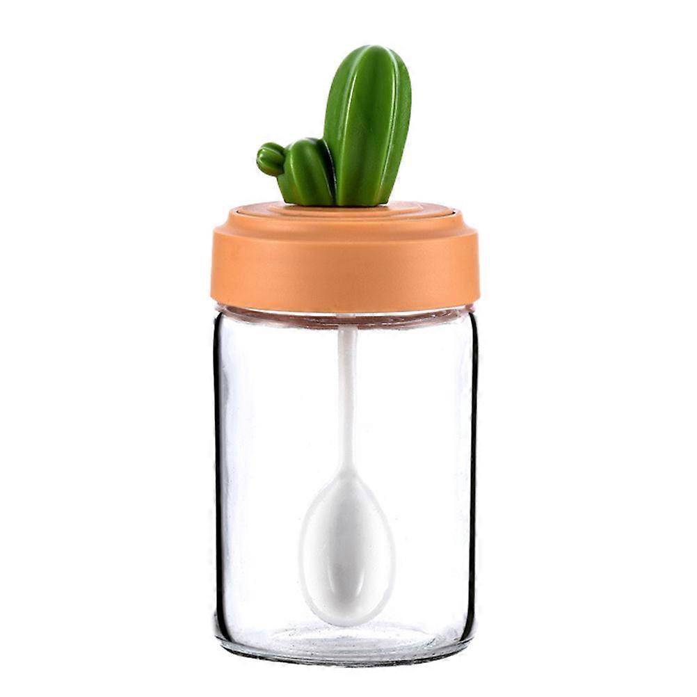 Functional Cactus Container, Large Volume for Efficient Spice and Condiment Storage
