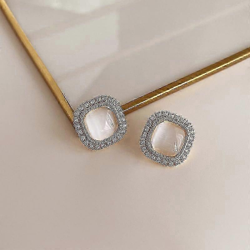 Kvinders perleøreringe Dangle Stud perleøreringe