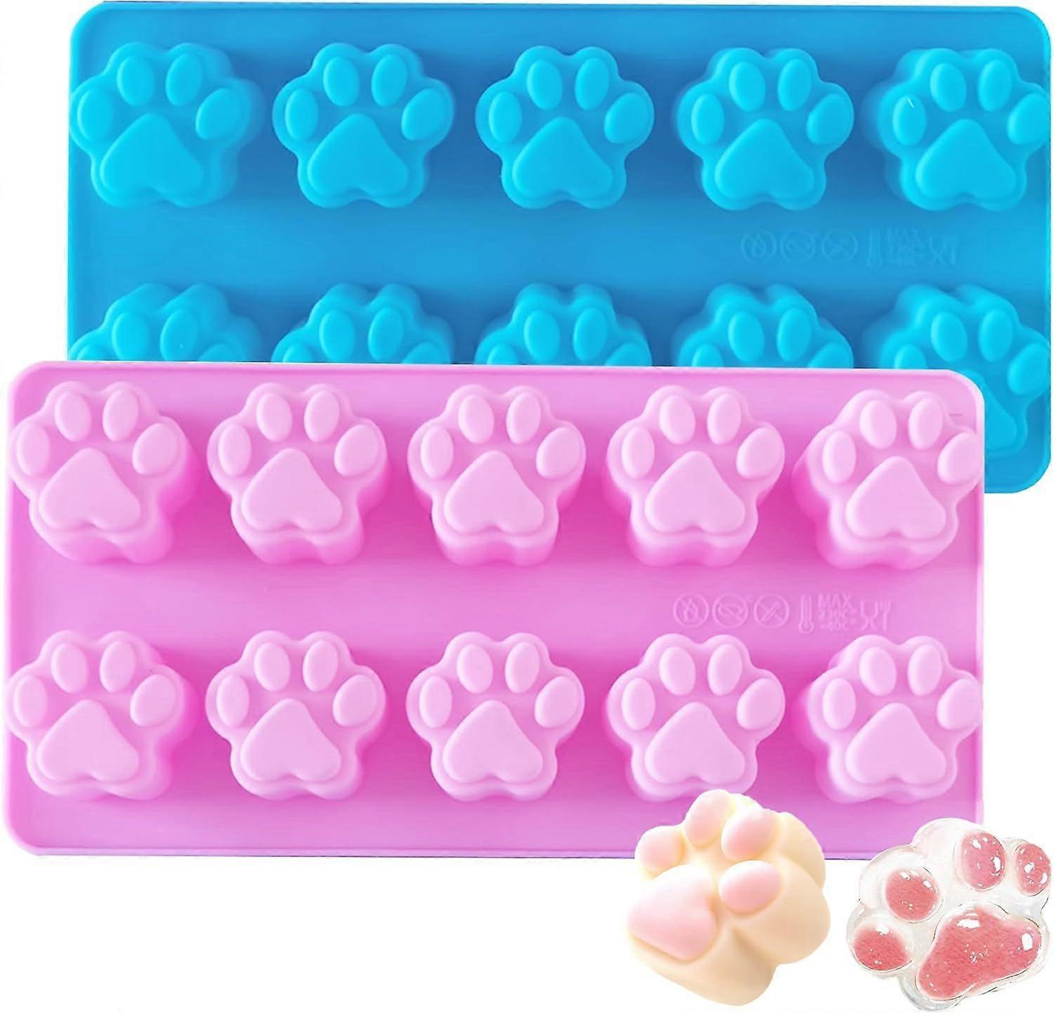 قوالب سيليكون على شكل مخلب ، 10 تجويف ، درجة الغذاء ، للشوكولاتة