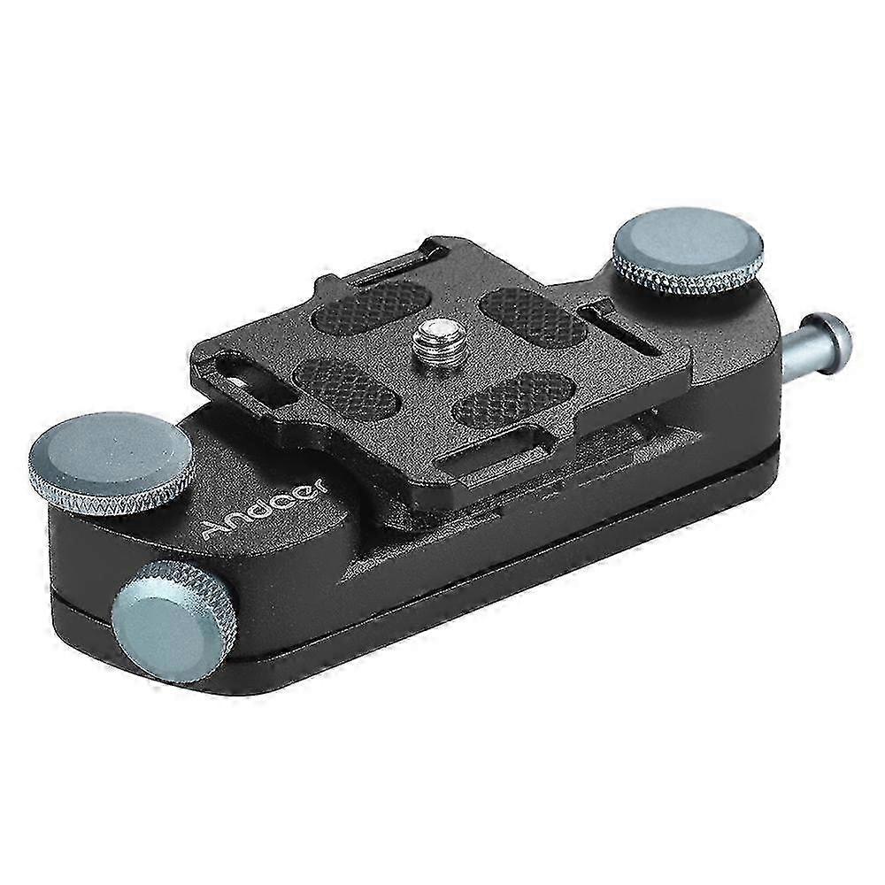 Quick Release Metal Camera Waist Belt Strap Buckle Button Mount Clip Compatible with Certain Brands of DSLR Cameras, Supports Maximum Load C